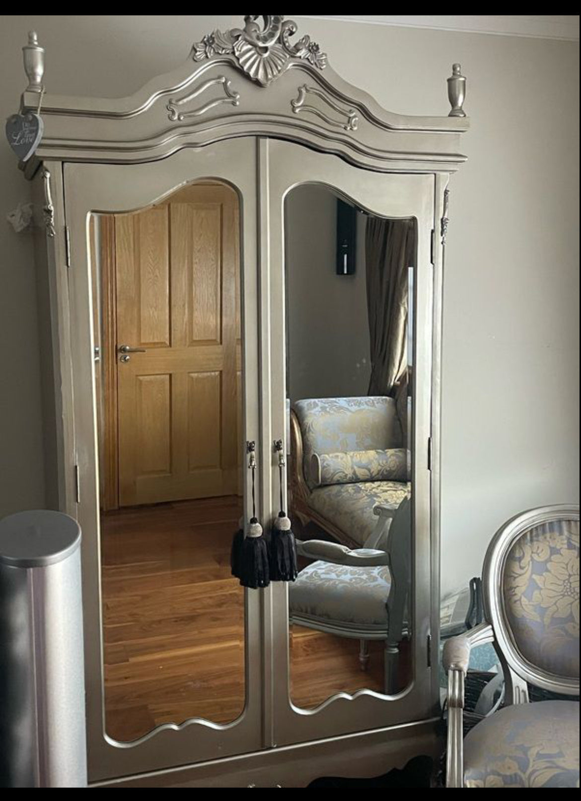 French 2 door wardrobe ex showroom