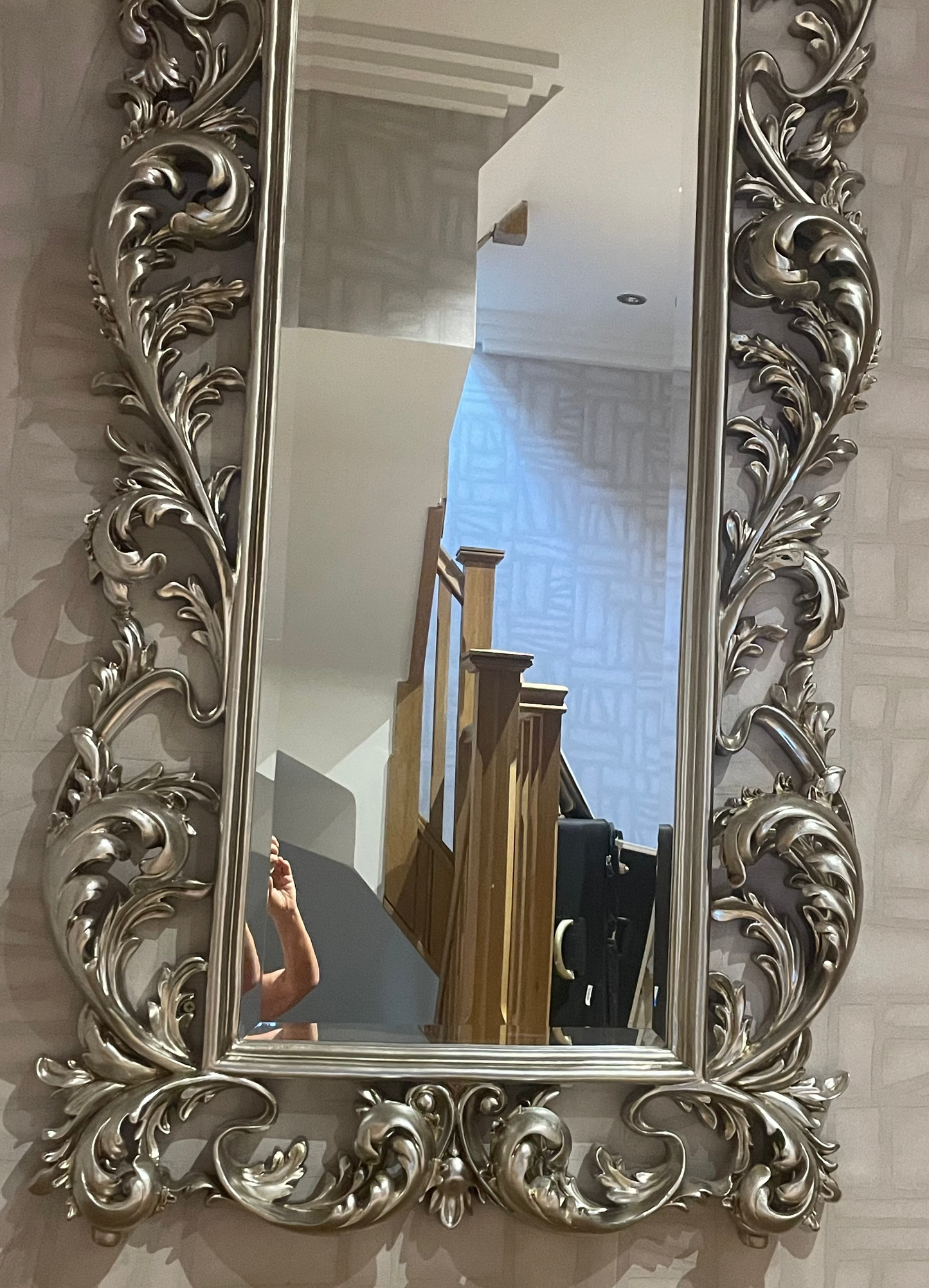 Very ornate mirror private collection oversized 190 cm