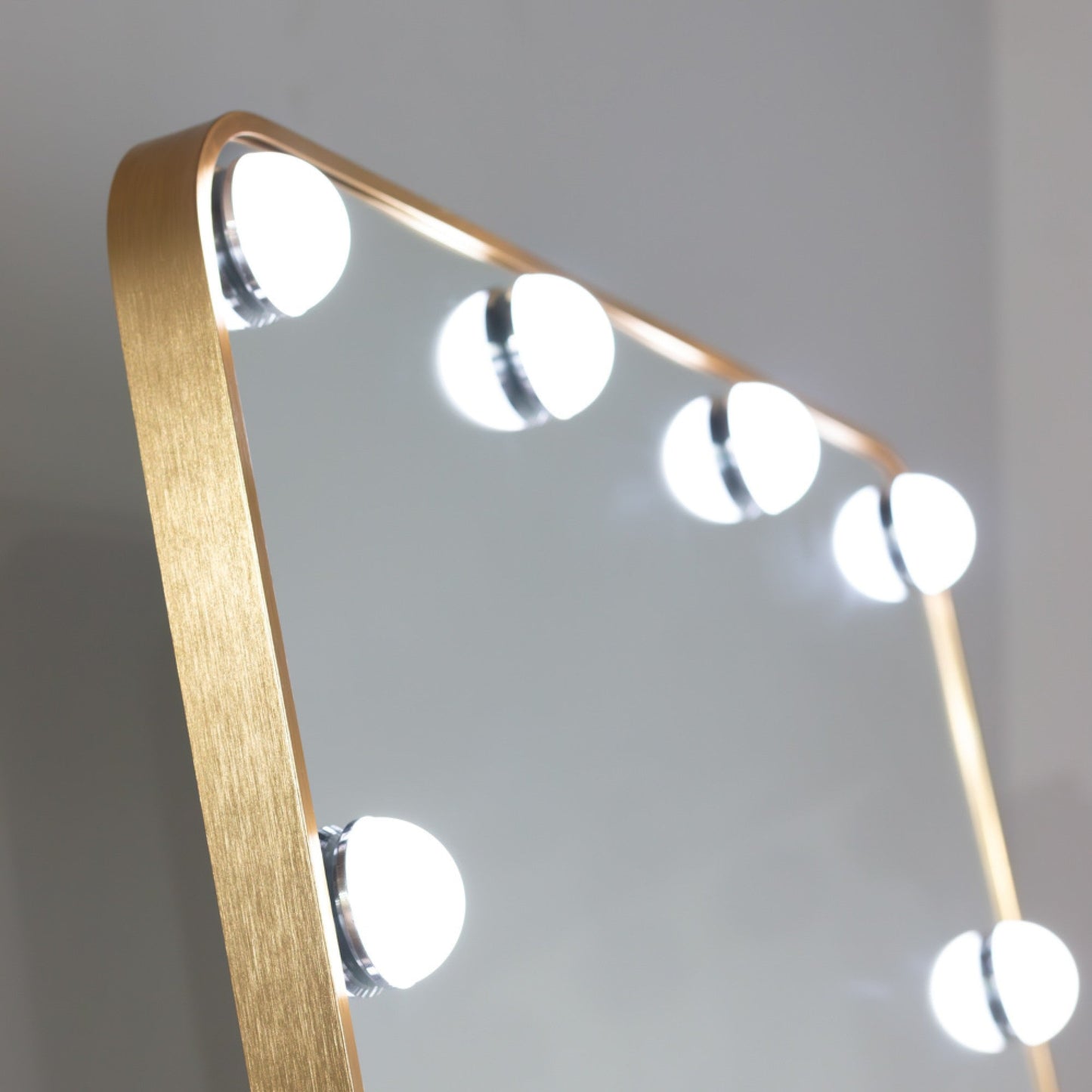 Led Modena Cheval bulb mirror gold trim 160 x 50 cm SALE offer .