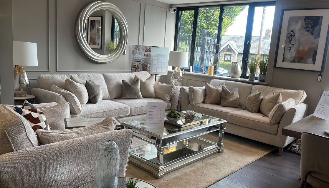 Hallie sofa collection custom made for YOU by Whitemeadow free scatter cushions AF-Sofa-Renaissance Design Studio