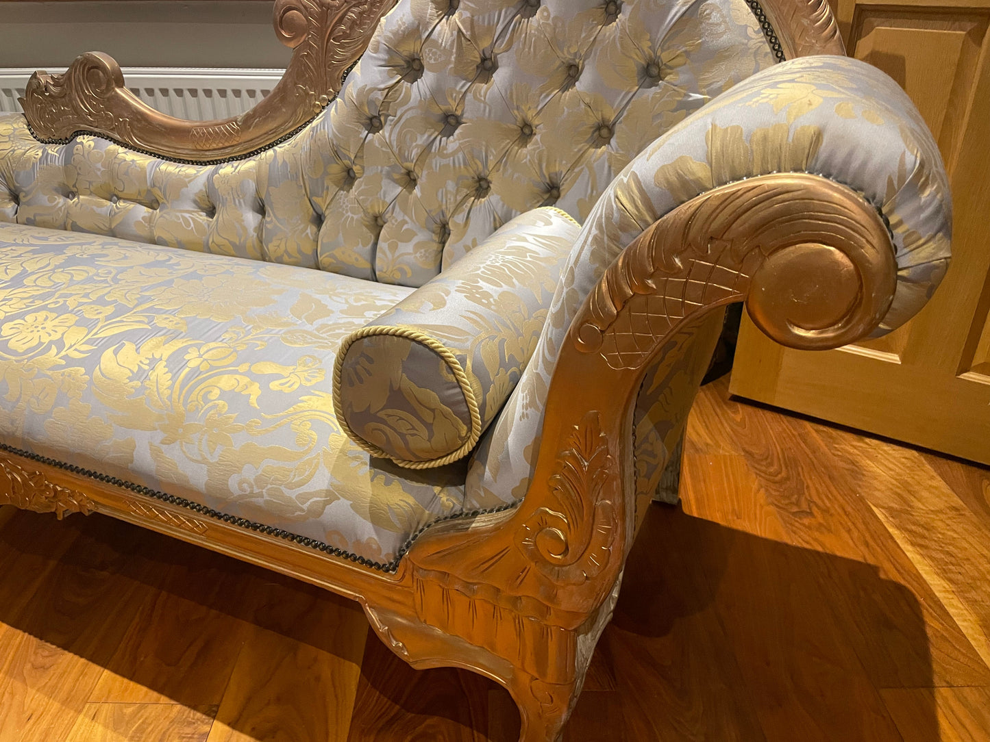 Chaise longue sofa French style.  View instore