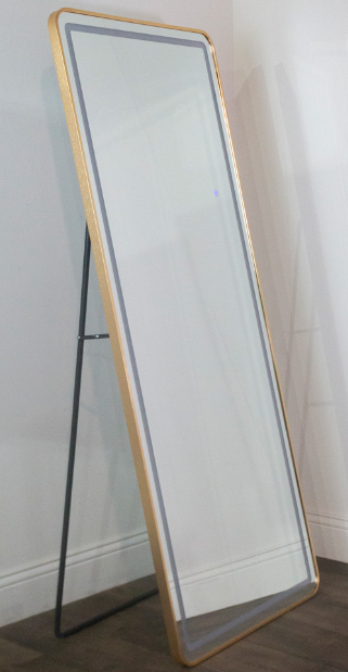 Hugh Cheval Led strip  Mirror Gold 170x70cm sale offer