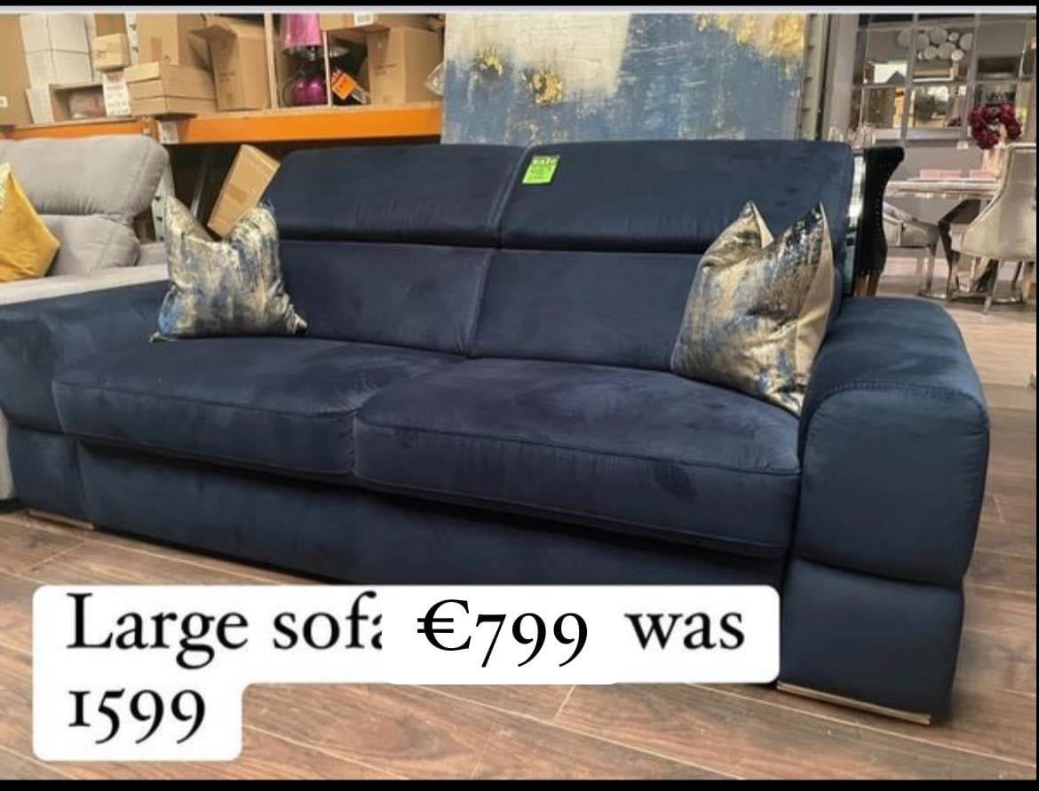 Sofas on clearance offer in our warehouse