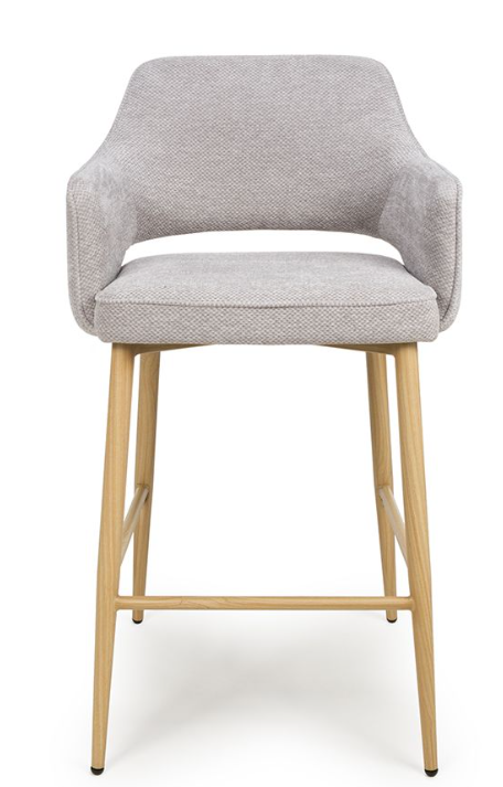 Errol Chairs Counter & Bar stool oak leg in choice of 5 colours