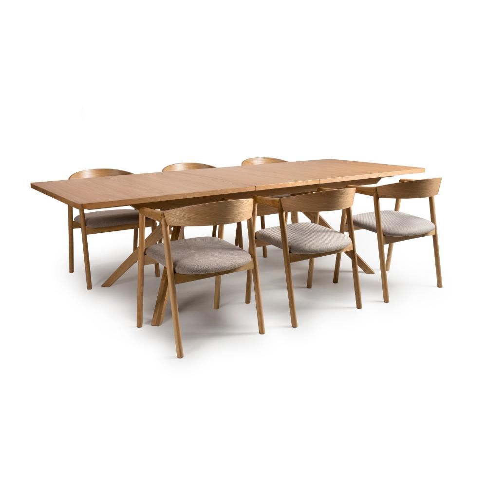Andrew large and extra wide extending dining table. – Wow Interiors
