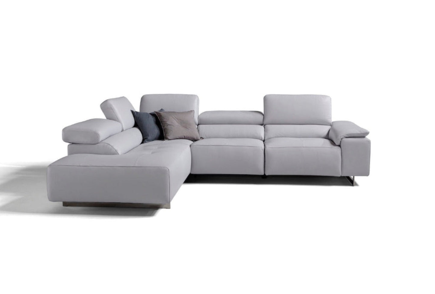 Blossom recliner Italian high grade leather sofa reduced this week last one-Chaise sofa-Renaissance Design Studio