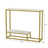 Susanne  Gold and Cream console table special  clearance deal